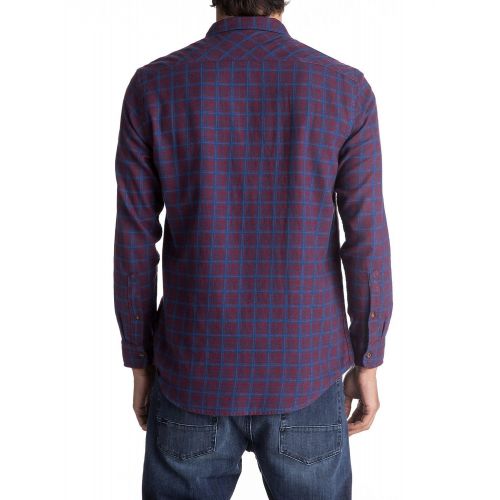 퀵실버 Quiksilver Mens Phaser Setting Flannel Shirt