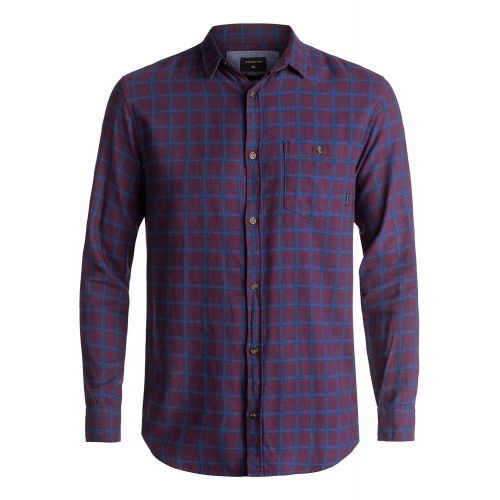 퀵실버 Quiksilver Mens Phaser Setting Flannel Shirt