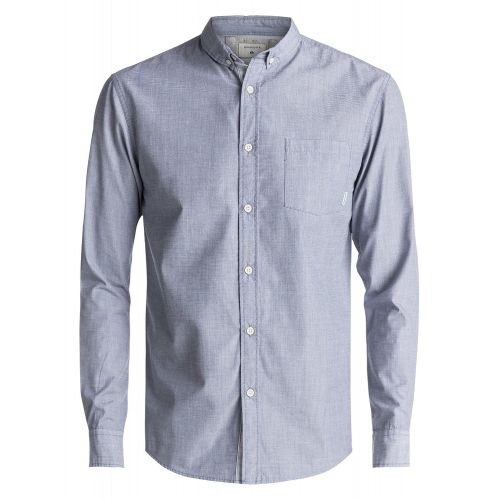 퀵실버 Quiksilver Mens Everyday Wilsden Short Sleeve Button Down Shirt