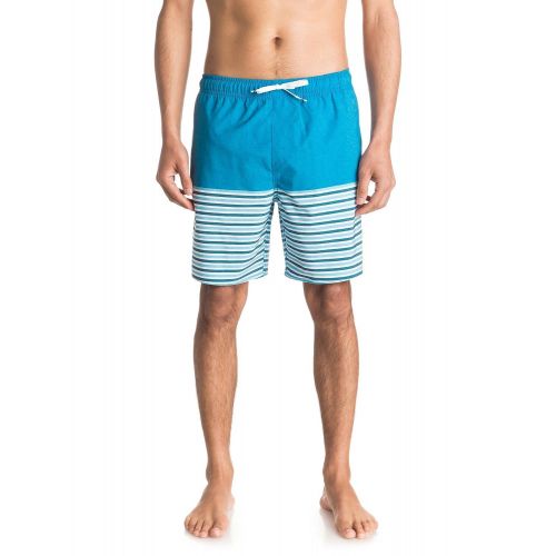 퀵실버 Quiksilver Mens Breezy Stripe Volley Short