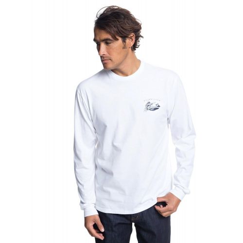 퀵실버 Quiksilver Mens Jumper Long Sleeve Tee Shirt