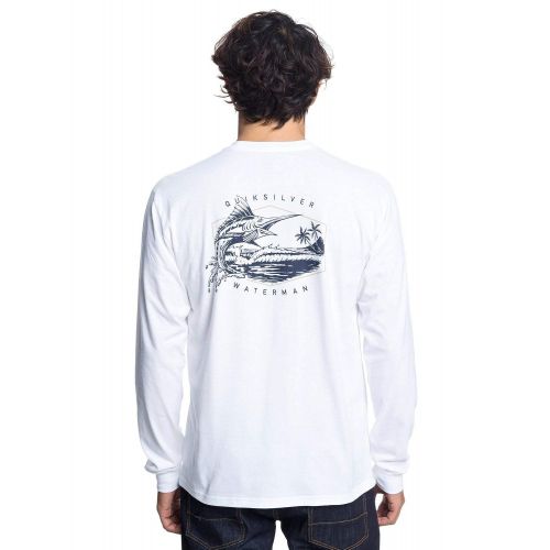 퀵실버 Quiksilver Mens Jumper Long Sleeve Tee Shirt