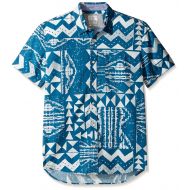 Quiksilver Mens East Cape Crowns Short Sleeve Woven Top