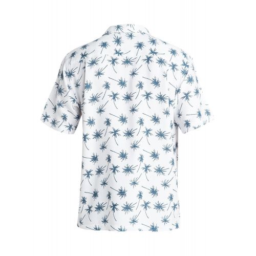 퀵실버 Quiksilver Waterman Mens Mini Palms Button-Down Shirt