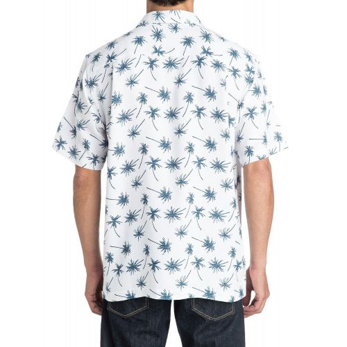 퀵실버 Quiksilver Waterman Mens Mini Palms Button-Down Shirt
