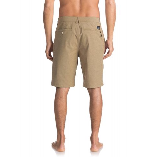 퀵실버 Quiksilver Mens Union Heather Amphibian 21 inch Hybrid Shorts, Elmwood, 31