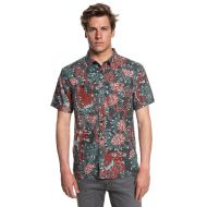 Quiksilver Mens Silent Fury Short Sleeve Button Down Shirt