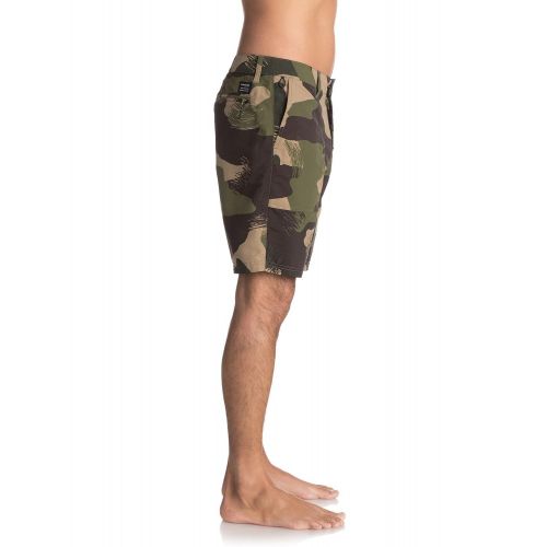 퀵실버 Quiksilver Mens Tactics Amphibian 19 Hybrid Shorts