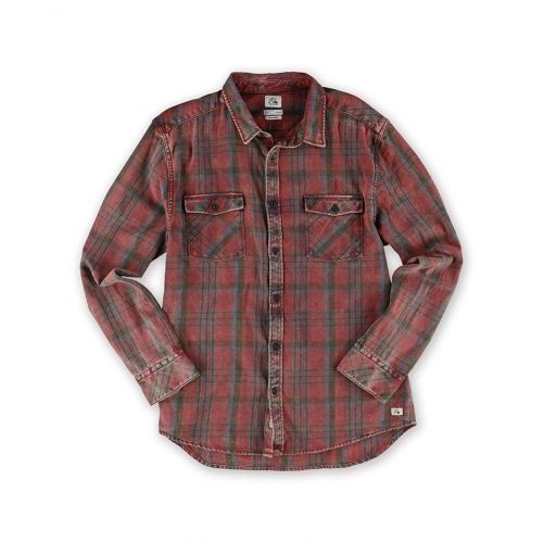 퀵실버 Quiksilver Mens Tanger Button Up Shirt