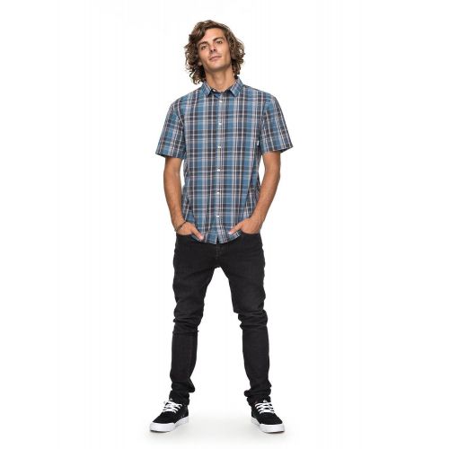 퀵실버 Quiksilver Mens Everyday Check Short Sleeve