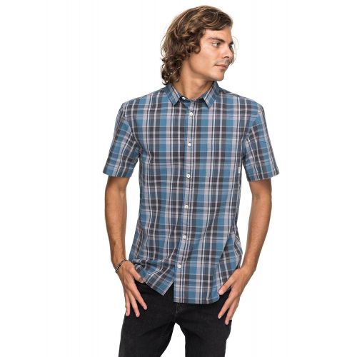 퀵실버 Quiksilver Mens Everyday Check Short Sleeve