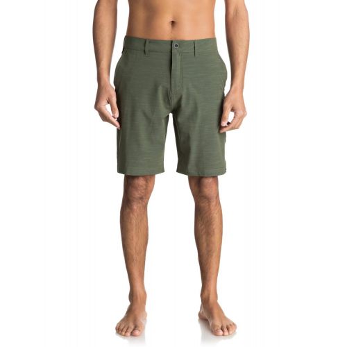 퀵실버 Quiksilver Mens Slubbed Amphibian Hybrid 21 Short