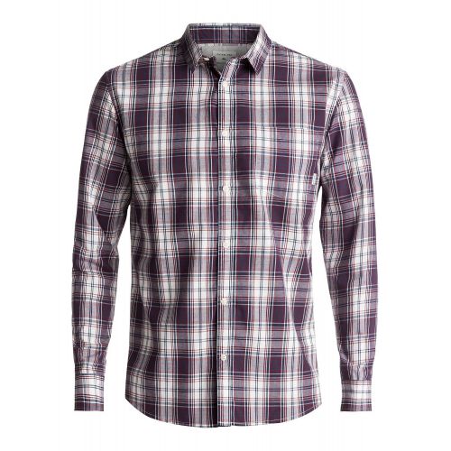 퀵실버 Quiksilver Mens Tidal Long Sleeve Button Down Shirt