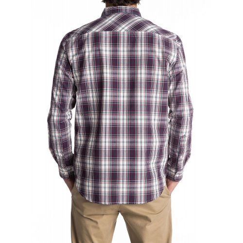 퀵실버 Quiksilver Mens Tidal Long Sleeve Button Down Shirt