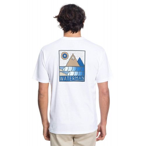 퀵실버 Quiksilver Mens Peaks and Waves Tee Shirt