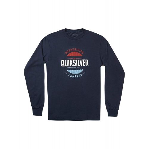 퀵실버 Quiksilver Mens Super Dooper - Long Sleeve T-Shirt for Men Long Sleeve Tee