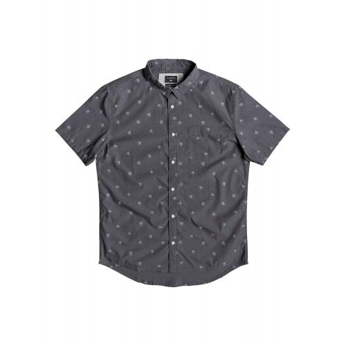 퀵실버 Quiksilver Mens Ss Seajam Palm Woven Top