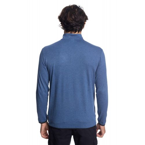 퀵실버 Quiksilver Mens Sea Explorer High Neck Half Zip Shirt