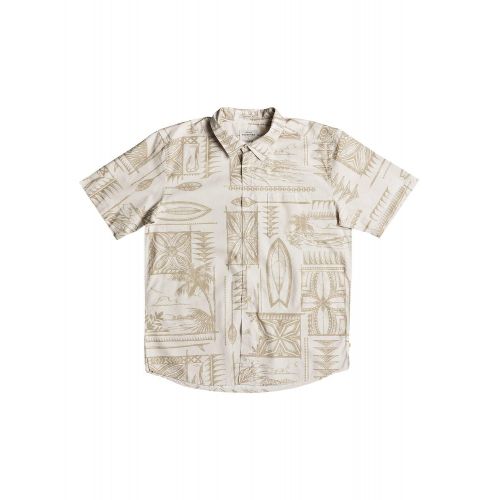 퀵실버 Quiksilver Mens Surfyard Stack Short Sleeve