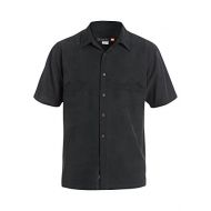 Quiksilver Waterman Mens Tahiti Palms 4 Woven Shirt, Black, XX-Large