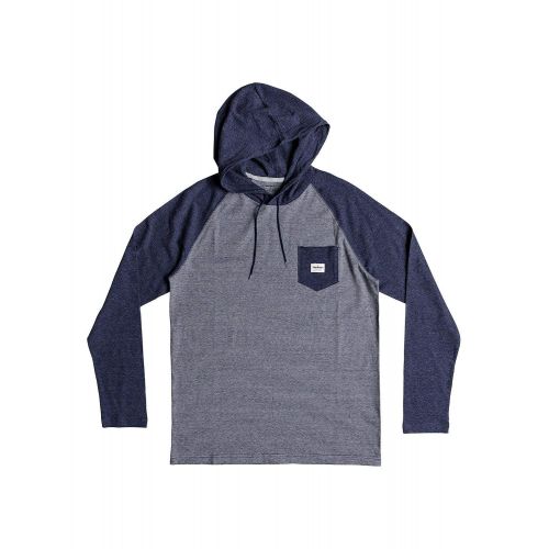 퀵실버 Quiksilver Mens Michi Hood Knit Crew Neck