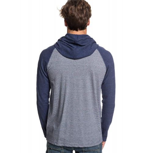 퀵실버 Quiksilver Mens Michi Hood Knit Crew Neck