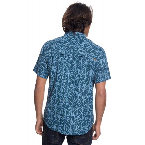 퀵실버 Quiksilver Mens Wake Bamboo Fences Shirt