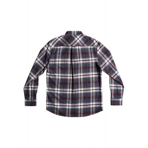 퀵실버 Quiksilver Mens Raleigh Button Down Flannel Shirt