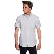 Quiksilver Waterfall SS Button Down Shirt - Sleet