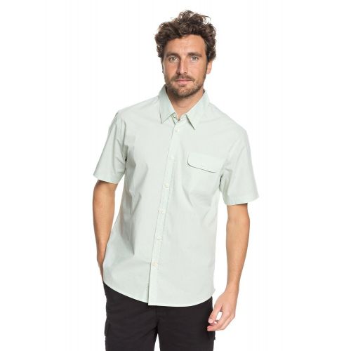 퀵실버 Quiksilver Mens Big Board Short Sleeve Woven Top