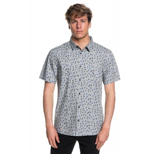 퀵실버 Quiksilver Mens Akan Waters Button Down Shirt