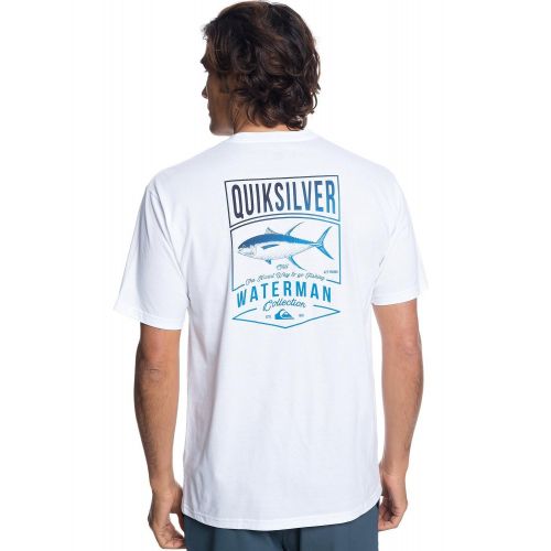 퀵실버 Quiksilver Mens Gradient Curve Tee Shirt