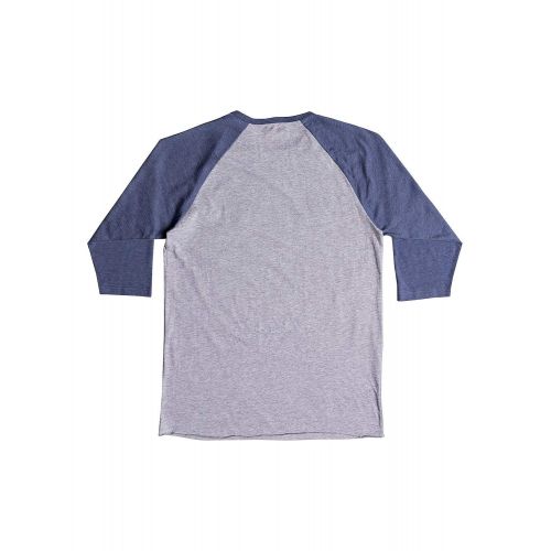 퀵실버 Quiksilver Mens Lucky Pick 3/4 Sleeve Tee Shirt