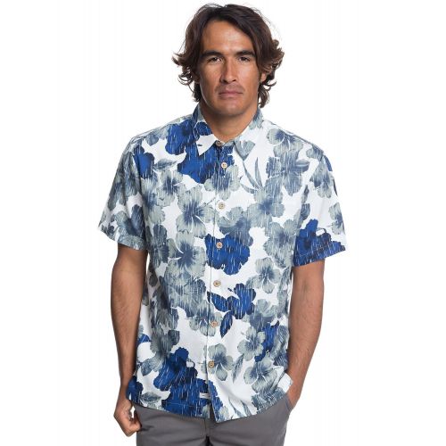 퀵실버 Quiksilver Mens Rain Flowers Shirt