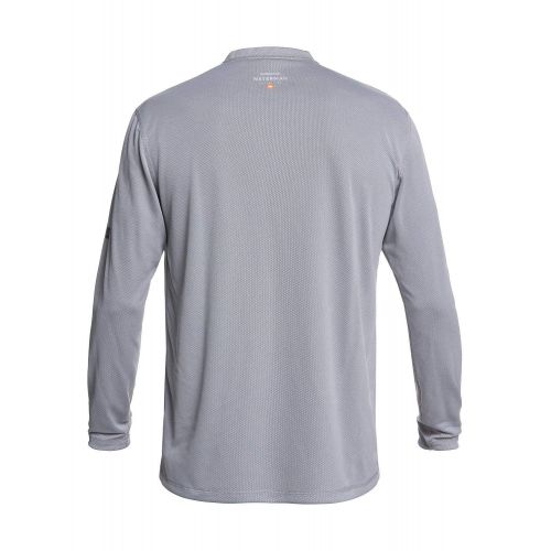 퀵실버 Quiksilver Mens Bayside Long Sleeve Rashguard Swim Shirt