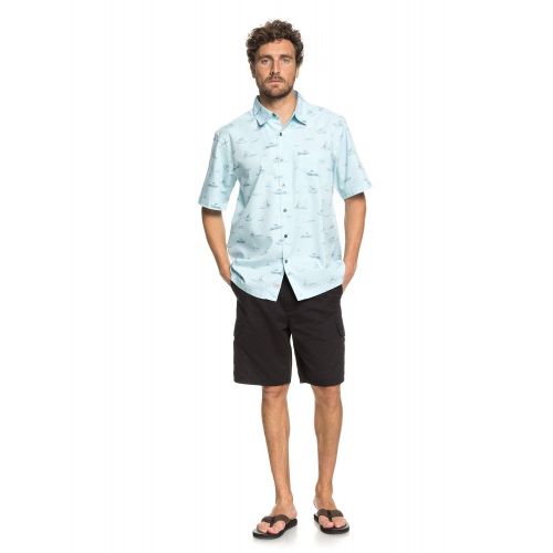 퀵실버 Quiksilver Mens Channel Cruising Woven Top