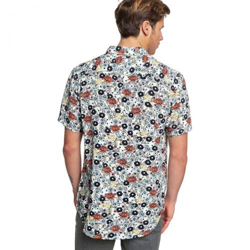 퀵실버 Quiksilver Mens Fluid Geometric Short Sleeve