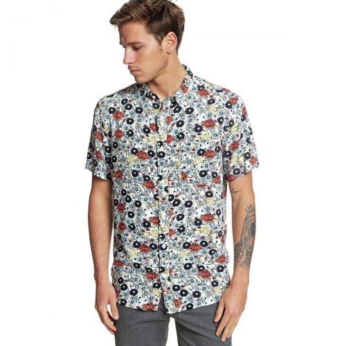 퀵실버 Quiksilver Mens Fluid Geometric Short Sleeve