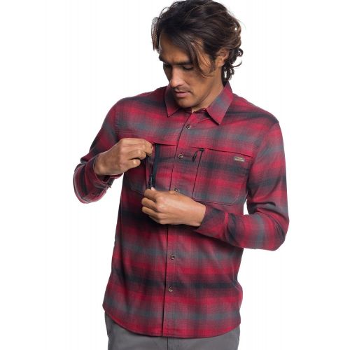 퀵실버 Quiksilver Mens Thermo Hyper Flannel Shirt