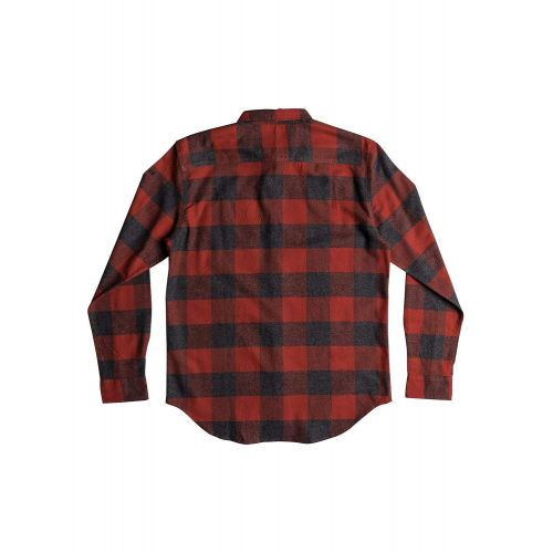 퀵실버 Quiksilver Mens Motherfly Button Down Flannel Shirt