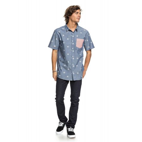 퀵실버 Quiksilver Mens 4th July Shirt Woven