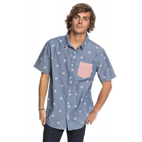 퀵실버 Quiksilver Mens 4th July Shirt Woven