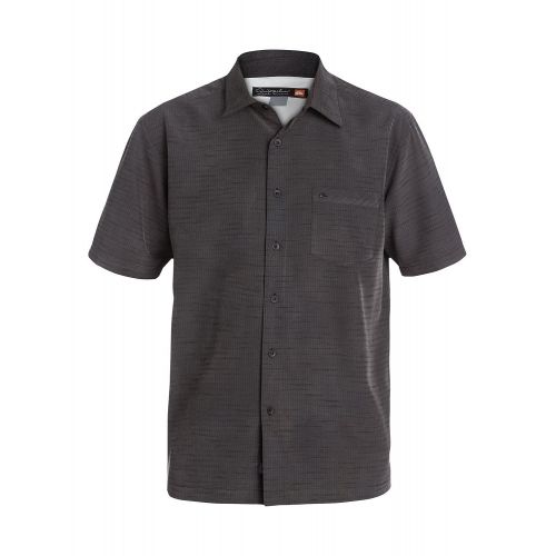 퀵실버 Quiksilver Waterman Centinela 4 Button Down Shirt - Black