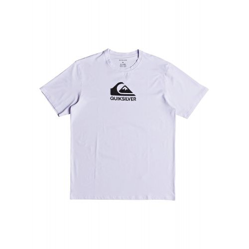 퀵실버 Quiksilver Mens Solid Streak Short Sleeve Rashguard Swim Shirt