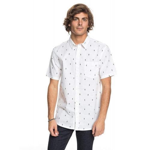 퀵실버 Quiksilver Mens Abstract Boards Short Sleeve Woven