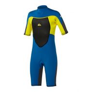 Quiksilver Boys Syncro 22Mm - Back Zip Springsuit Green 4