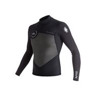 Quiksilver Mens 1.5mm Syncro Flt Long Sleeve Mesh Wetsuit, Black,