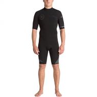 New Quiksilver Mens 2/2Mm Syncro Bz Ss Springsuit Black