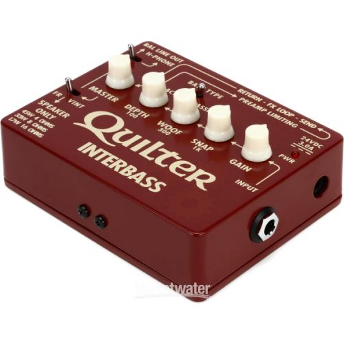  Quilter Labs Interbass 45-watt Bass Head Demo