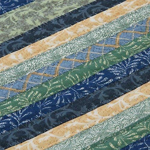  Quilters Choice Braided Rug, 2 by 4-Feet, French Country